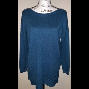 Blue Tunic Sweater